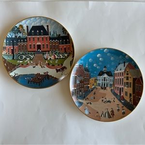 Bundle of Two Ridgewood Edition Plates